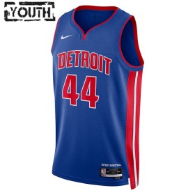 Maillot Enfant Detroit Pistons Bojan Bogdanovic 44 2022-23 Nike Icon Edition Bleu Swingman